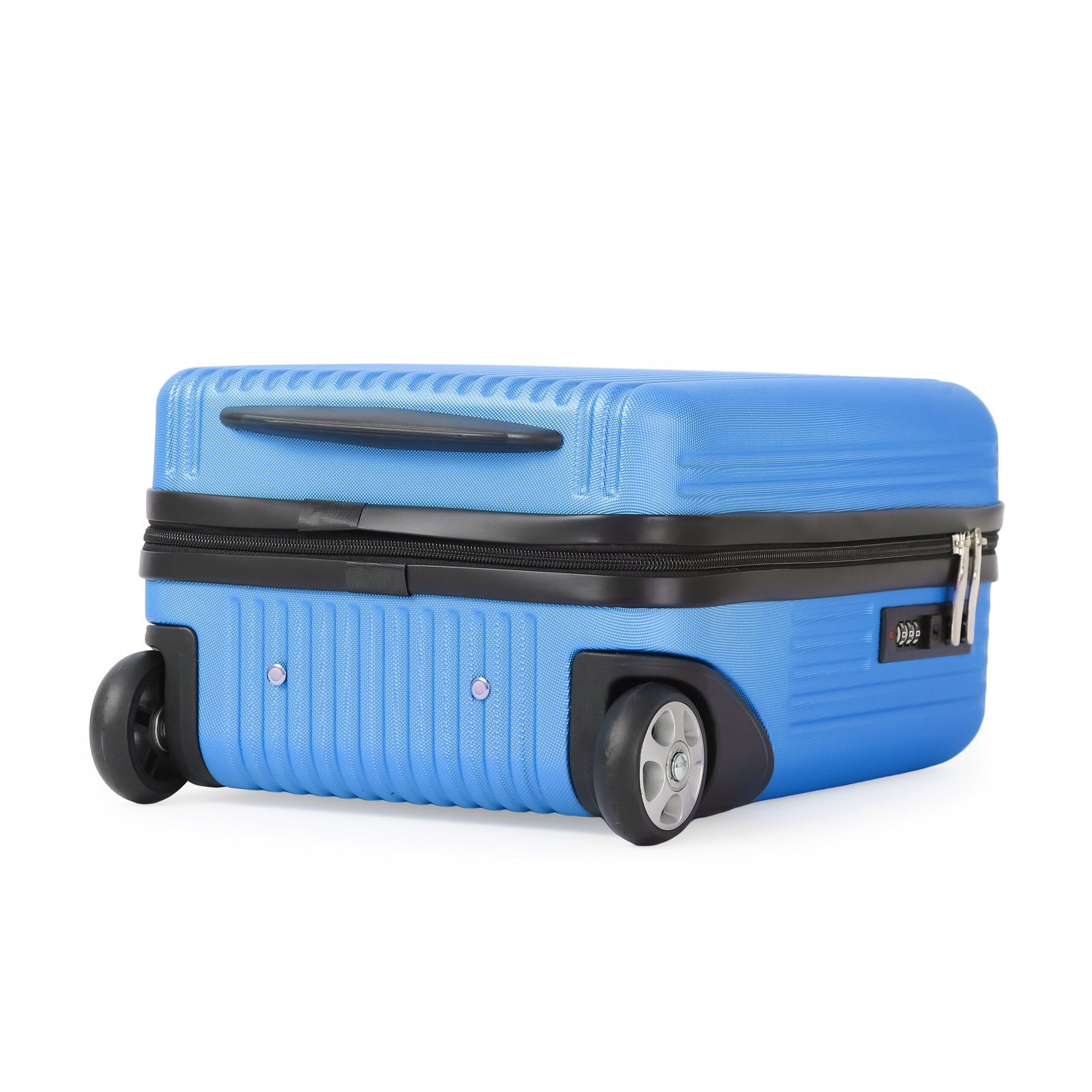CabinFly Cruisair 40x30x20 Wizzair Suitcase Carry-on Luggage For Transavia and Vueling Sky Blue - obrazek 5
