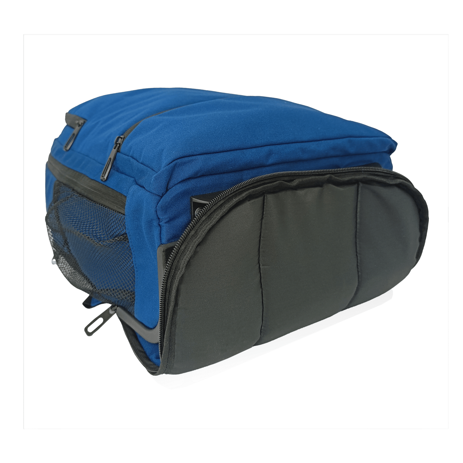 CabinFly Aircruiser Hybrid 40x30x20 Backpack with Wheels For Ryanair Wizzair Transavia Vueling Carry-on Luggage Blue - obrazek 12