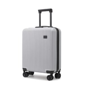CabinFly Cruisair – Walizka Kabinowa 55x40x20 cm do Ryanair, Wizzair, LOT i Lufthansa, Szary