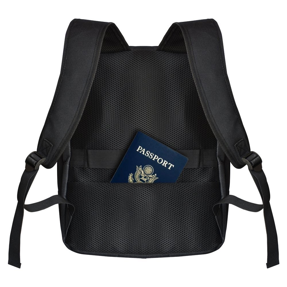 CabinFly Pacemaker 40x30x20cm Backpack Wizzair Vueling Transavia Black Carry-on Cabin Bag Luggage 24 Liters - obrazek 5