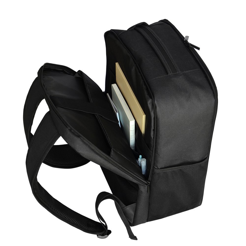 CabinFly Pacemaker 40x30x20cm Backpack Wizzair Vueling Transavia Black Carry-on Cabin Bag Luggage 24 Liters - obrazek 4